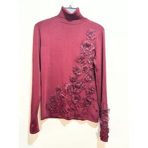 Ebene by Patrick Assuline Turtleneck Sweater Size 4